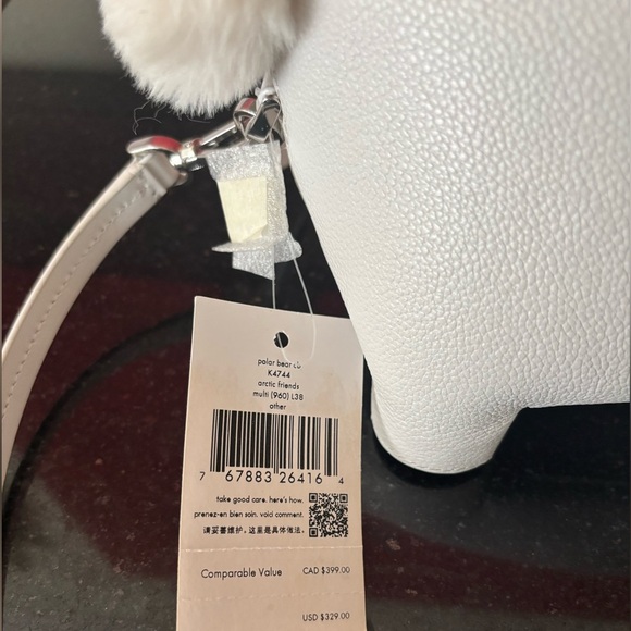 Kate Spade ARCTIC FRIENDS POLAR BEAR CROSSBODY BAG - Picture 7 of 8